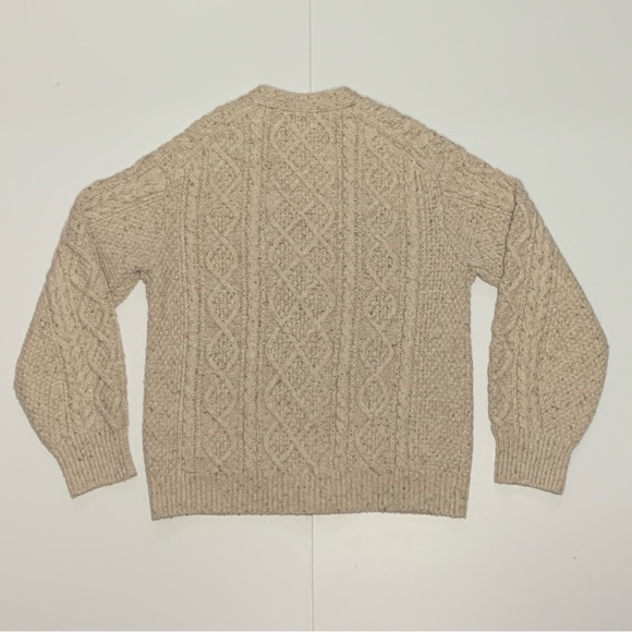 Polo Ralph Lauren Cable Knit Boyfriend Cardigan - Size Medium NWOT - Picture 3 of 10